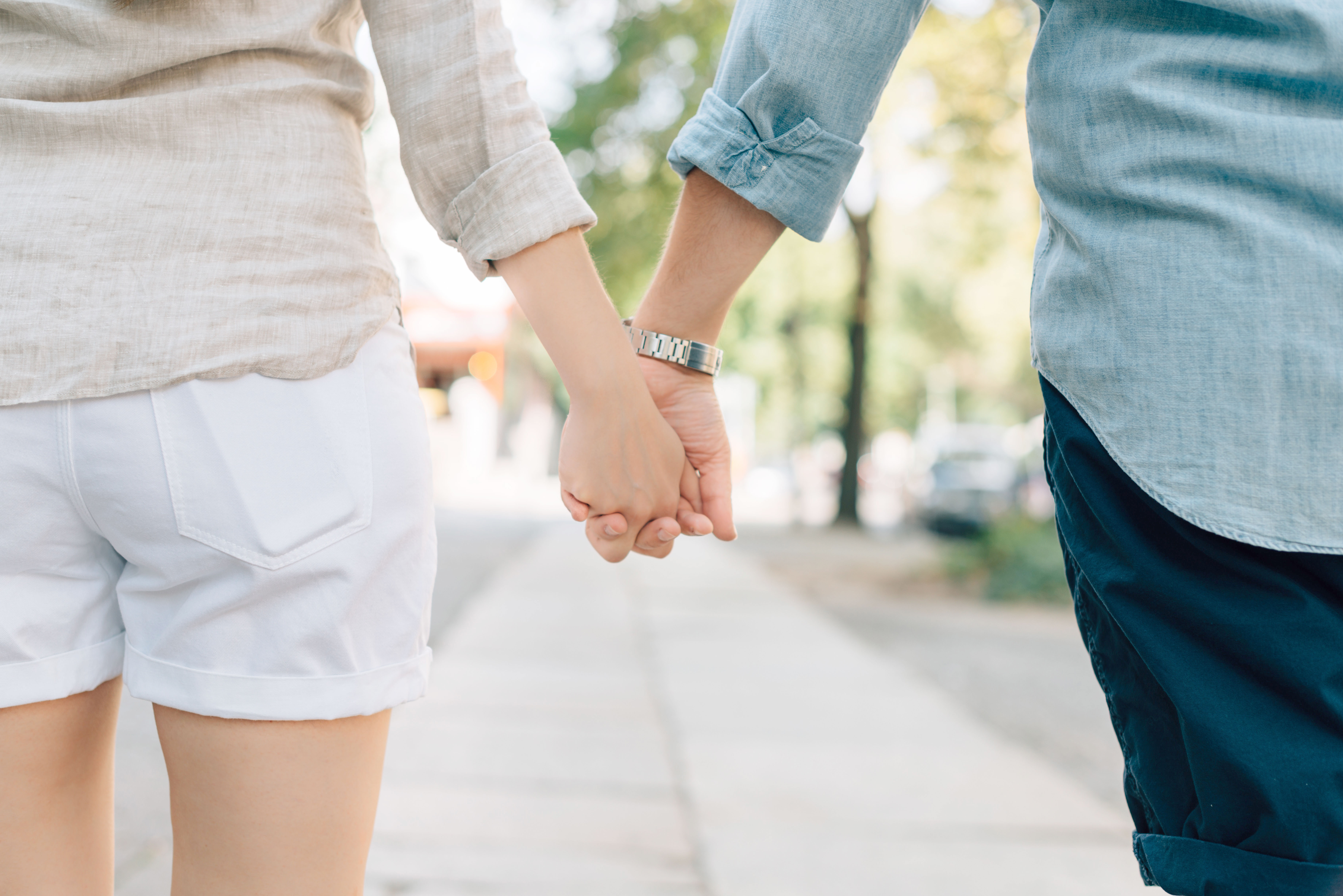 Couple Holding Hands