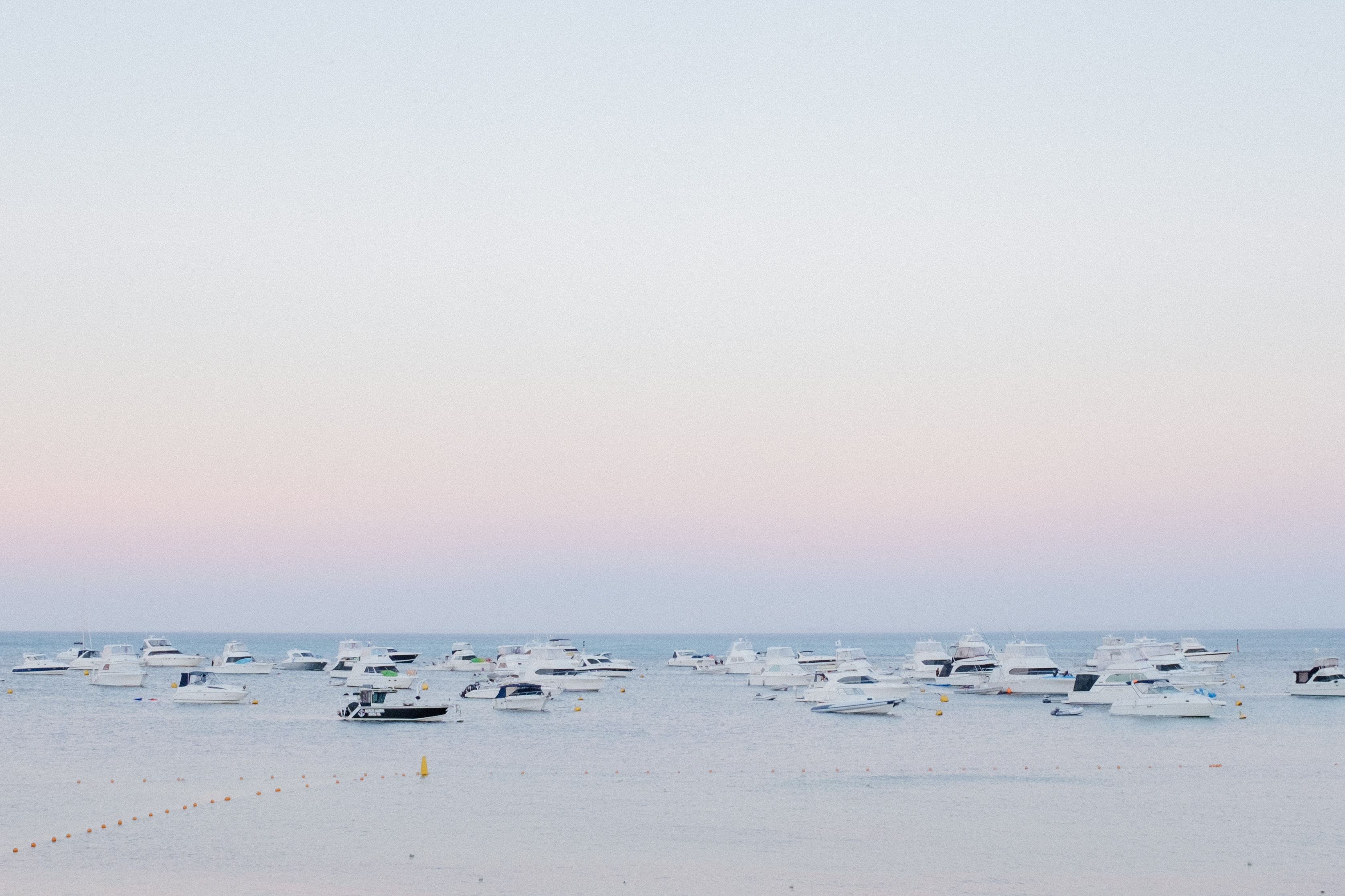 Yachts in th Ocean